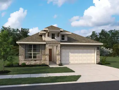 New construction Single-Family house 2006 Indigo Ridge Dr, Crosby, TX 77532 plan Hamilton - image