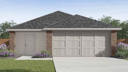 New construction Single-Family house 125 Rain Drop Rd, Jarrell, TX 76537 plan Callahan - image