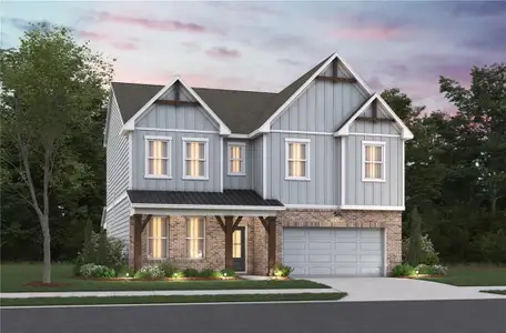 New construction Single-Family house 4091 Adler Cir, Buford, GA 30519 plan Riverside - image