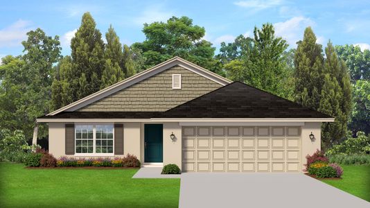 New construction Single-Family house 11632 Grace Rd, Weeki Wachee, FL 34614 plan 1368 - image
