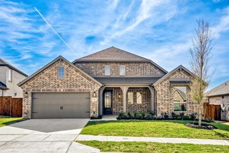 New construction Single-Family house 147 Derrett Ln, Rhome, TX 76078 plan 1680 - image