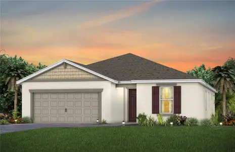 New construction Single-Family house 1957 Spring Shower Circle, Kissimmee, FL 34744 Prosperity- photo 0