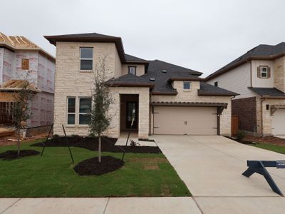 New construction Single-Family house 900 Purmela St, Leander, TX 78641 plan Balcones II - image