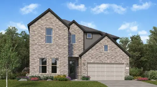New construction Single-Family house 4443 Sunny Hazel Ln, Fulshear, TX 77441 plan Post Oak - image