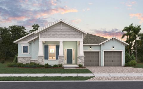New construction Single-Family house 15136 Tea Tree Dr, Winter Garden, FL 34787 plan Tidewater - image