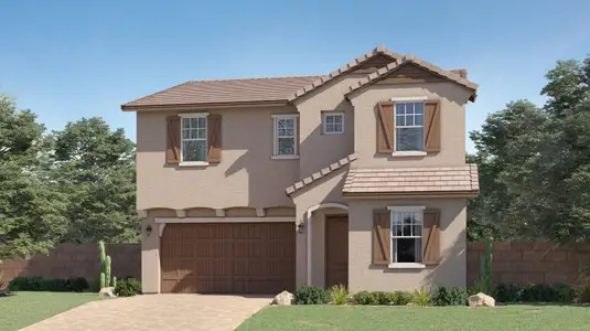 New construction Single-Family house 12081 W Calle De Pompas, Peoria, AZ 85383 plan Carlsbad Plan 3526 - image