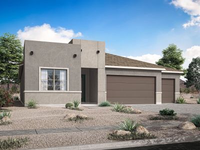 New construction Single-Family house 320 W Floyd Dr, San Tan Valley, AZ 85140 plan Blush - image