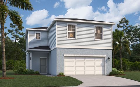 New construction Single-Family house 10047 Morning Meadowlark Trl, Parrish, FL 34219 plan The Cortez II - image