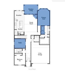 New construction Single-Family house 1622 Quartz St, Northlake, TX 76247 Richmond Plan- photo 0