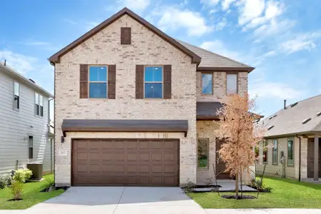 New construction Single-Family house 207 Hornet St, Elgin, TX 78621 plan Elm II - image