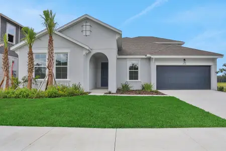 New construction Single-Family house 17350 Crisp Apple Ln, Land O' Lakes, FL 34638 plan Arlington - image