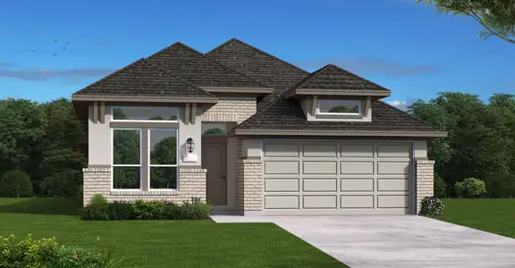 New construction Single-Family house 2326 Honeyberry Shrub Dr, Manvel, TX 77578 plan Gunter - image
