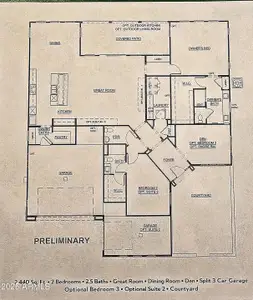 New construction Single-Family house 1267 W Poco Calle, Queen Creek, AZ 85140 plan Agassi - image 5