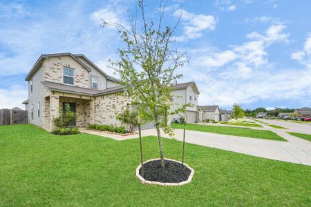 New construction Single-Family house 806 Brookside Dr, Dayton, TX 77535 plan Hampton - image