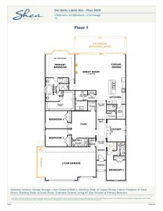 New construction Single-Family house 5422 Timpson Dr, Manvel, TX 77578 plan 5029 Elevation C - image