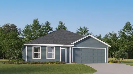 New construction Single-Family house 205 Heritage Groves Rd, Bertram, TX 78605 plan Dimaggio - image