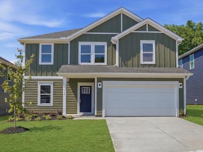 New construction Single-Family house 516 Hadlow St, Greer, SC 29651 plan Brentwood - image