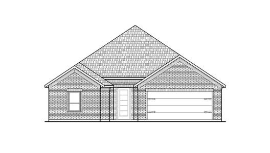 New construction Single-Family house 100 Annabel Dr, Paradise, TX 76073 plan The Granger - image 4