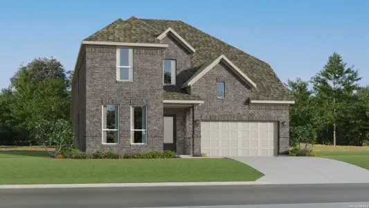 New construction Single-Family house 14338 Mansfield Ml, San Antonio, TX 78245 plan Tobin - image