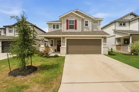 New construction Single-Family house 11727 Grey Fox, San Antonio, TX 78254 plan Lincoln - image