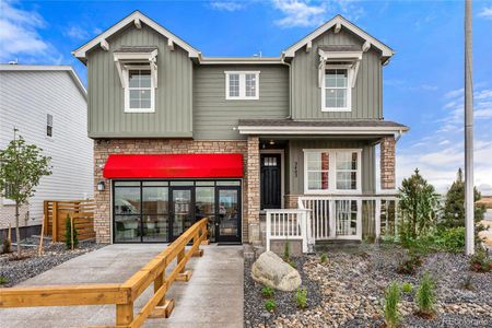 New construction Single-Family house 3402 N Buchanan Wy, Aurora, CO 80019 Ridgway- photo 0