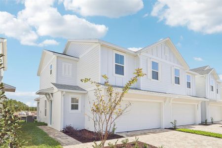 New construction Townhouse house 6499 Horseshoe Ln Wy, St. Cloud, FL 34773 plan Coronado - End - image