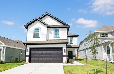 New construction Single-Family house 13614 Kit Run, Splendora, TX 77372 plan The Lowry - image