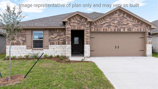New construction Single-Family house 7221 Cattlemen Dr, Corpus Christi, TX 78414 plan Bellvue - image