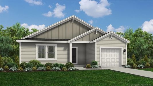 New construction Single-Family house 107 Greenbay St, Lillington, NC 27546 plan Embark - image
