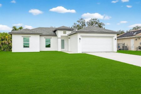 New construction Single-Family house 625 Delmonico St, Lehigh Acres, FL 33974 - image