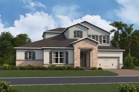 New construction Single-Family house Orlando, FL 32820 plan Serenity - image