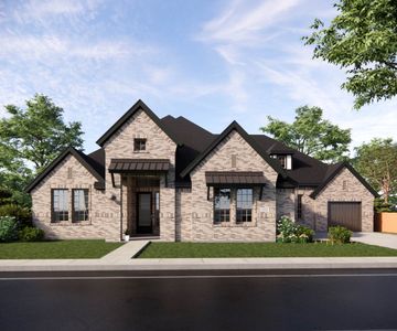 New construction Single-Family house 7233 Canyon Point, Northlake, TX 76226 Tirana- photo 0