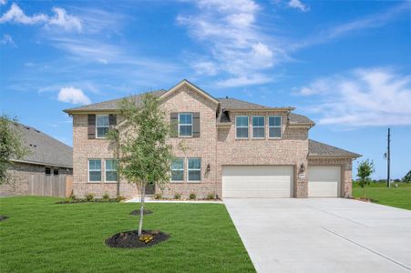 New construction Single-Family house 12926 Old Fashion Cir, Mont Belvieu, TX 77535 plan Mykonos - image