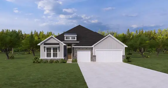 New construction Single-Family house 3044 Ashby Park, Bulverde, TX 78163 plan Franklyn II - image