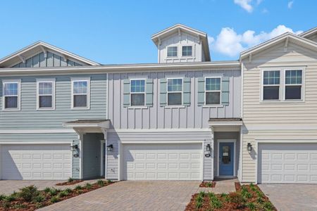 New construction Townhouse house 308 Cherry Elm Dr, St. Augustine, FL 32092 plan Birch - image