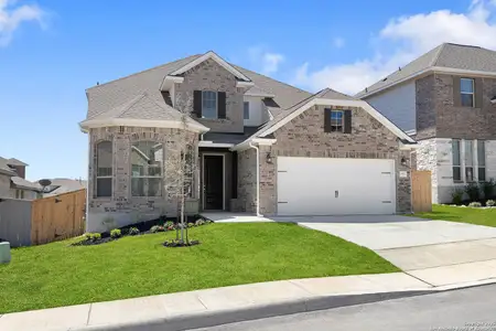New construction Single-Family house 14422 Blue Mesa Hl, San Antonio, TX 78245 plan Granger (3074-CM-40) - image