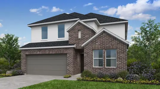 New construction Single-Family house 21923 Sam Raburn Dr, Tomball, TX 77375 plan Walnut - image