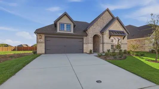 New construction Single-Family house 921 Alberta Spruce Rd, Fort Worth, TX 76247 plan Oleander - image