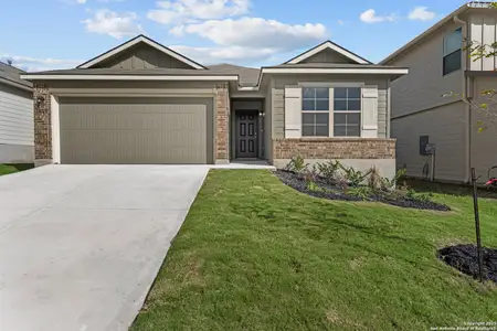 New construction Single-Family house 6247 Desert Aloe, San Antonio, TX 78254 Freestone- photo 0