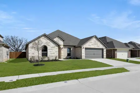 New construction Single-Family house 1088 Foxtail Dr, Justin, TX 76247 plan Hampton - image