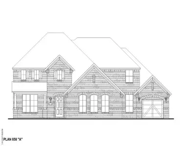 New construction Single-Family house Lakewood Village, TX 75068 plan 858 - image