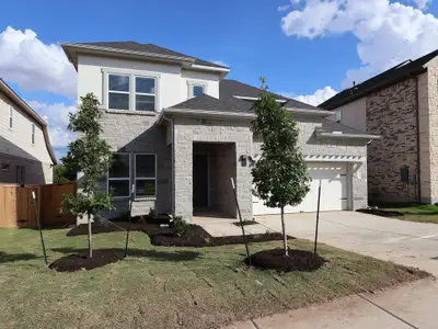 New construction Single-Family house 4020 Fulton Dr, Leander, TX 78641 plan Franklin II - Signature II Series - image