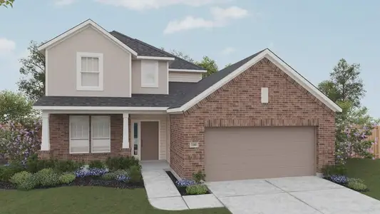 New construction Single-Family house 11890 Stratosphere St, Conroe, TX 77303 plan Southfork - image