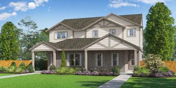 New construction Townhouse house 16806 Sonoma Breeze Dr, Manor, TX 78653 - image
