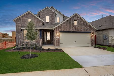 New construction Single-Family house 1811 Bighorn Trail, New Braunfels, TX 78132 Granger (3074-CM-40 ELE-D)- photo 0