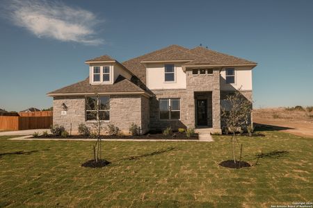 New construction Single-Family house 5015 Estates Oak Way, San Antonio, TX 78263 Rio Grande- photo 0