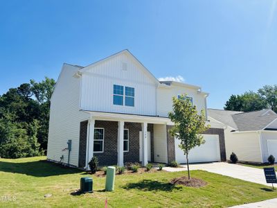 New construction Single-Family house 140 N Keatts Winner Ct, Wilson's Mills, NC 27520 Beacon- photo 0