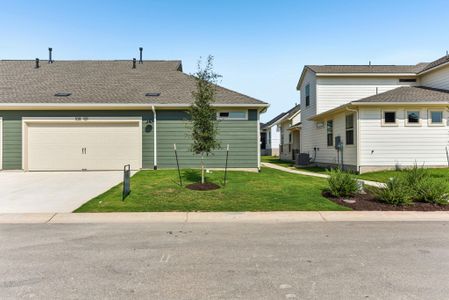 New construction Condo house 108 Maceo Wy, Unit 101, San Marcos, TX 78666 plan Mitchell Side A - image