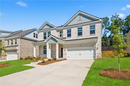 New construction Single-Family house 672 Leafy Branch Wy, McDonough, GA 30253 plan Wagener - image