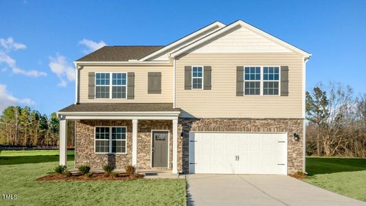 New construction Single-Family house 35 Finsbury Ct, Lillington, NC 27546 The Hayden- photo 0